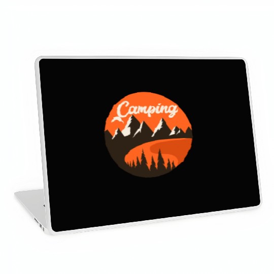 Happy Camper Camping Laptop Skins