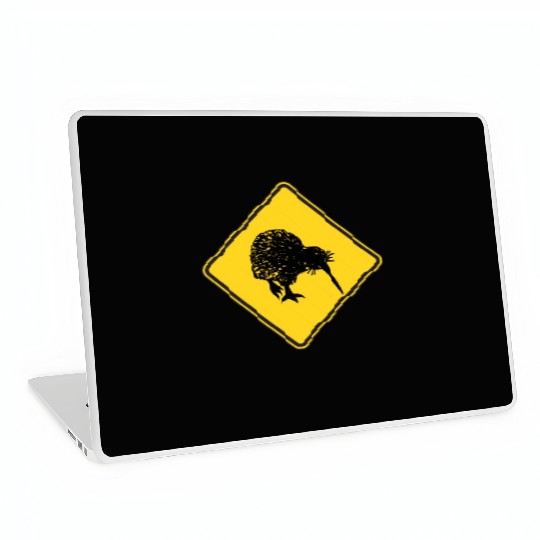 New Zealand Attention Kiwi Street Sign Camping Laptop Skins