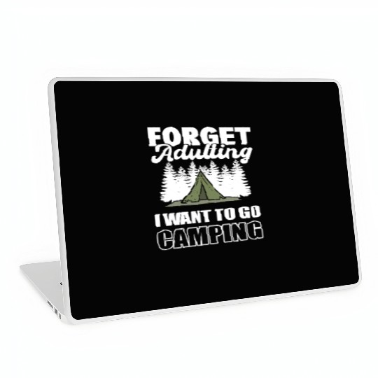Adulting Life Nature Lover Laptop Skins