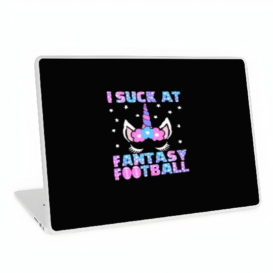 I Suck at Fantasy Football Loser Punishment Funny Laptop Skins