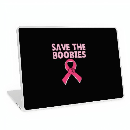 Save The Boobies Laptop Skins