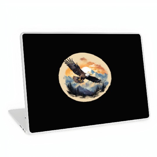 Bald Eagle as America's Symbol Laptop Skins