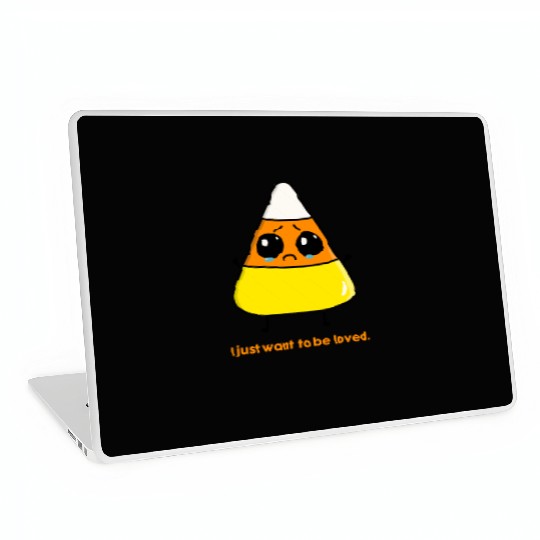 Halloween Gifts Candy Corn Laptop Skins