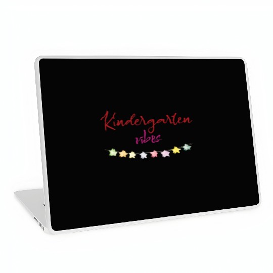 Back To School Kindergarten Vibes Laptop Skins