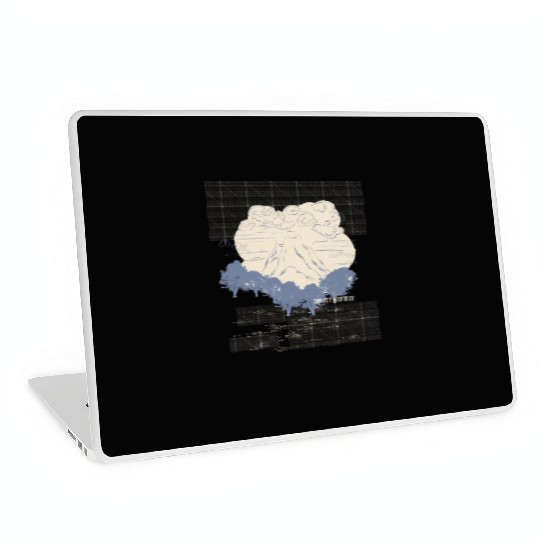 Ying And Yang Peace Of Mind Yoga Sayings Laptop Skins