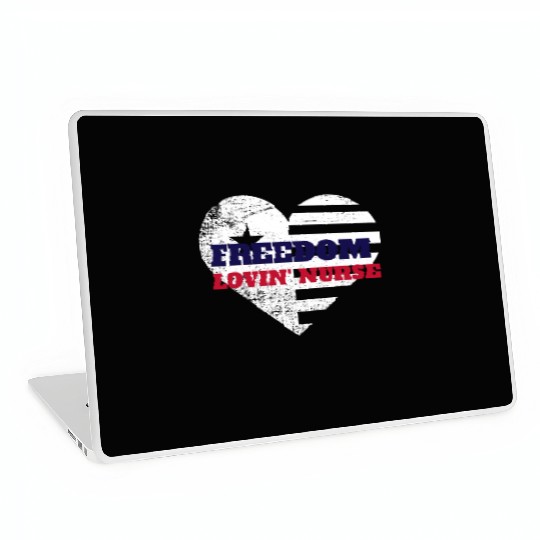 Freedom Lovin' Nurse Laptop Skins