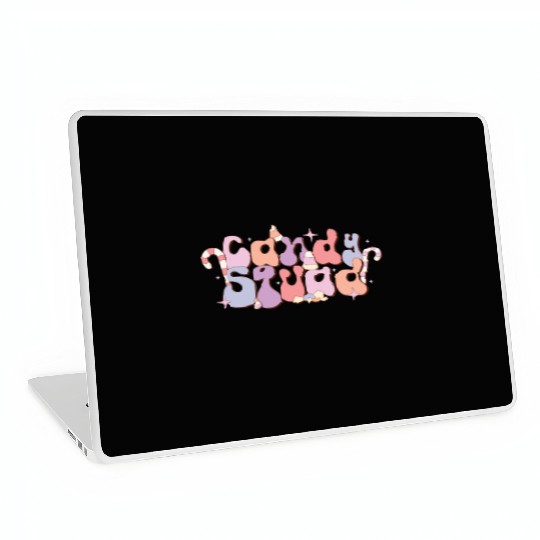 Candy Squad, Happy Halloween Day Laptop Skins