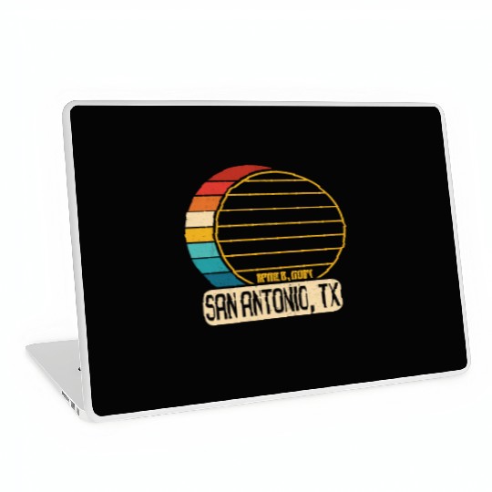 Total Solar Eclipse Texas San Antonio EclipseSan A Laptop Skins