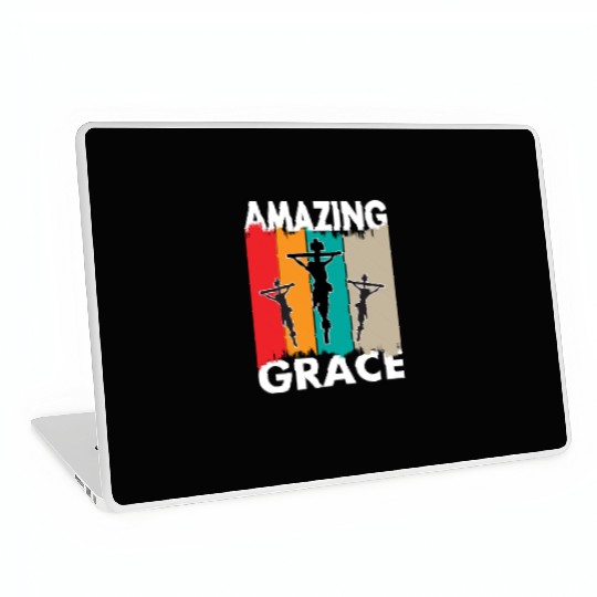 Amazing Grace Love Jesus Christian Christmas Laptop Skins