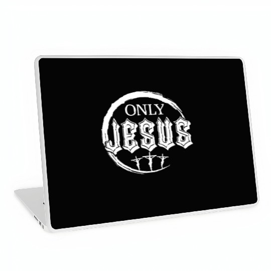 Only Jesus Love Jesus Christian Christmas Laptop Skins