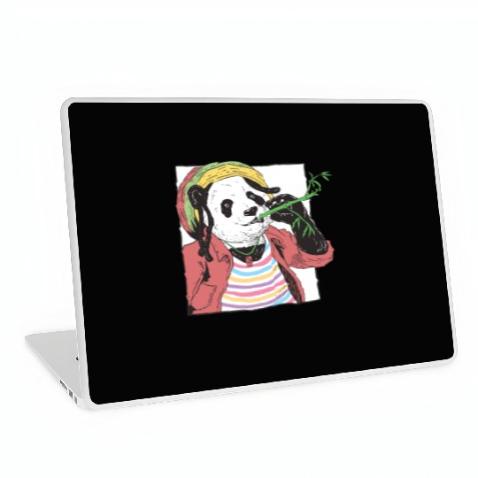 Reggae Panda Panda Bear Ailuropoda Melanoleuca Laptop Skins