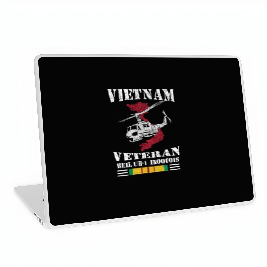 UH1 Vietnam Veteran Laptop Skins