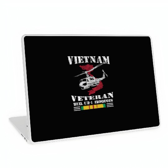 UH1 Vietnam Veteran Laptop Skins