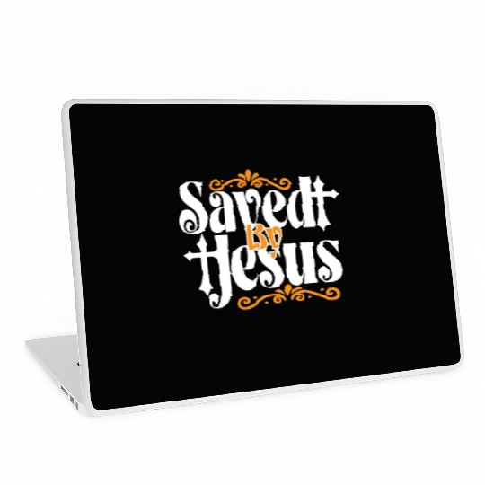 Saved By Jesus LoveJesus Christian Christmas Laptop Skins