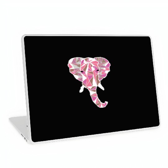 pink elephant Laptop Skins
