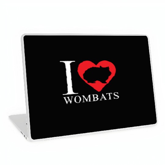 Wombat Love Laptop Skins