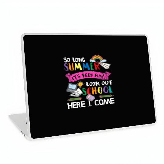 So Long Summer Back To School Back To School Laptop Skins
