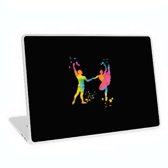 Ballet Dance Couple Woman Ballerina Laptop Skins