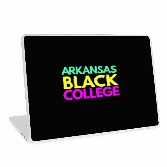 Arkansas Yellow Black College Laptop Skins (Invest Edt)