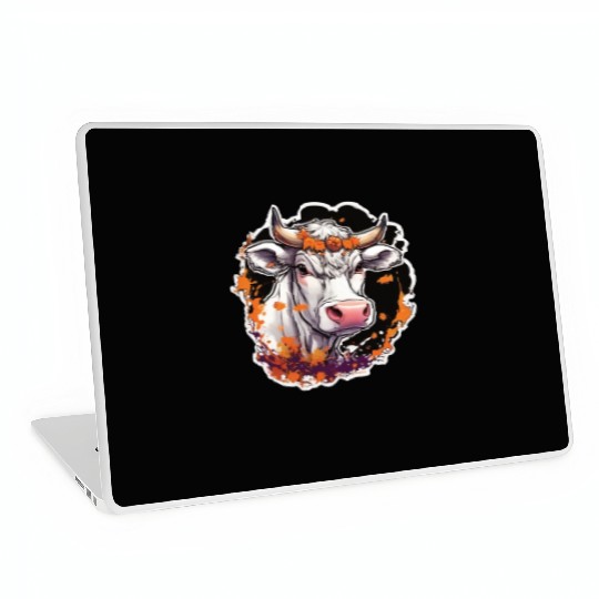 Kug Cow Halloween Cow Skull Cow Head Cows Laptop Skins