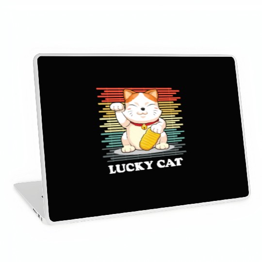 Lucky Cat - Maneki Neko Laptop Skins