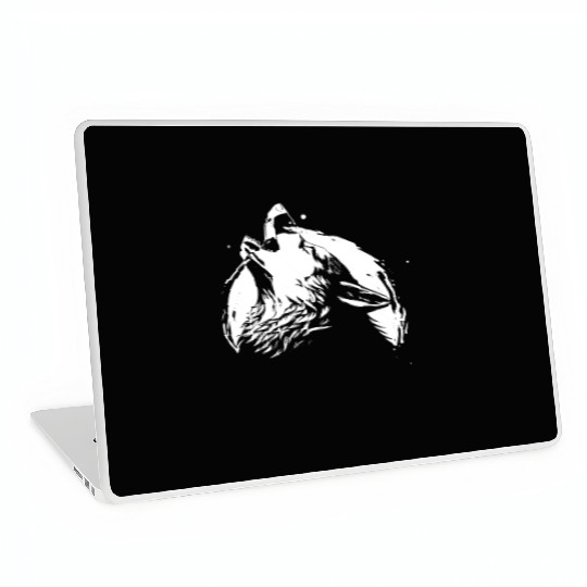 Wolf Howl Wilderness Wildlife Laptop Skins