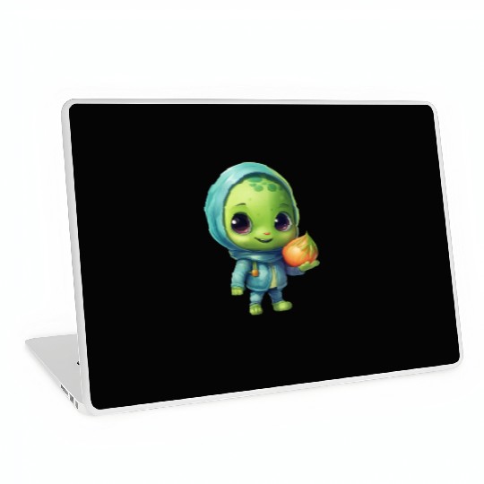 Sweet Alien Onion: Veggie Enchantment Laptop Skins