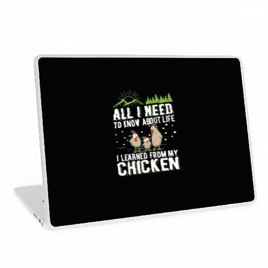 Chickens Chicken Farm Farmer Laptop Skins