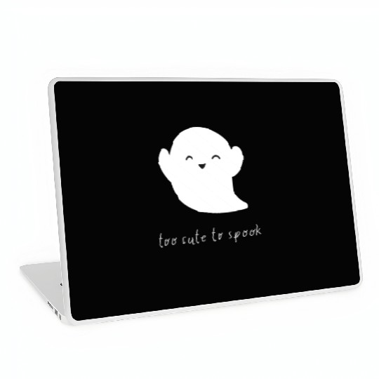 Cute NICU Halloween | Too cute to spook design Laptop Skins