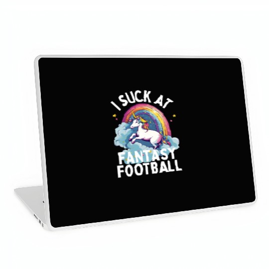 I Suck at Fantasy Football Laptop Skins