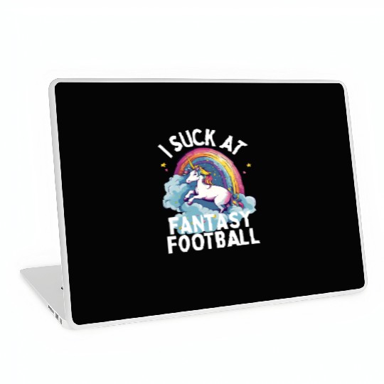 I Suck at Fantasy Football Laptop Skins