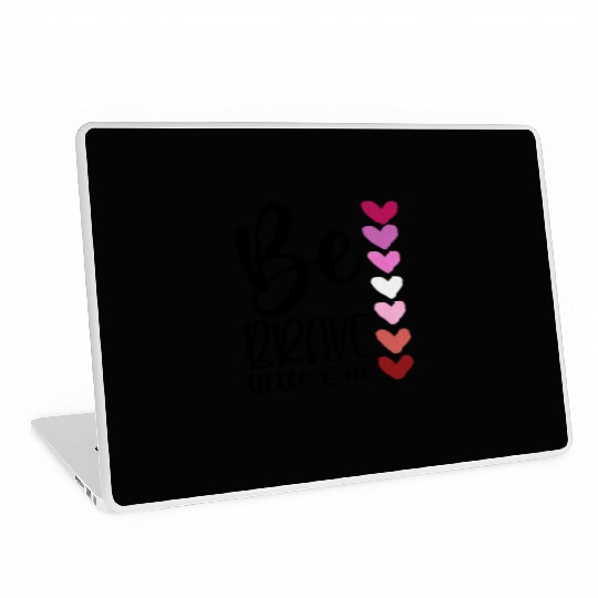Baby and Infant Be Brave Laptop Skins