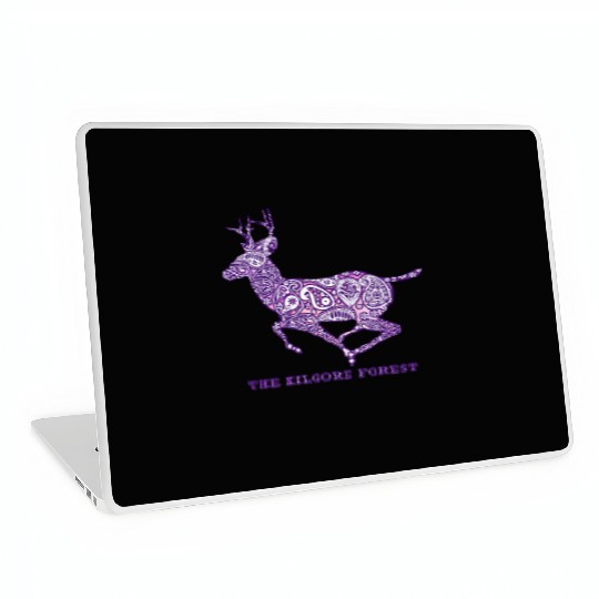 Deer - Violet Laptop Skins