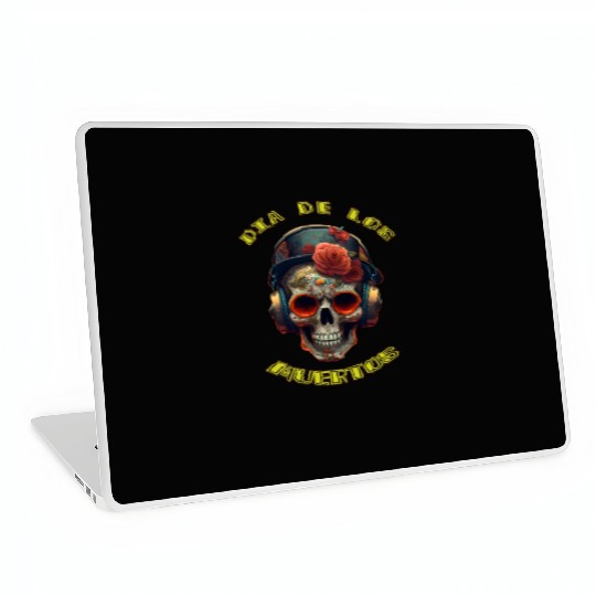 day of the dead Laptop Skins