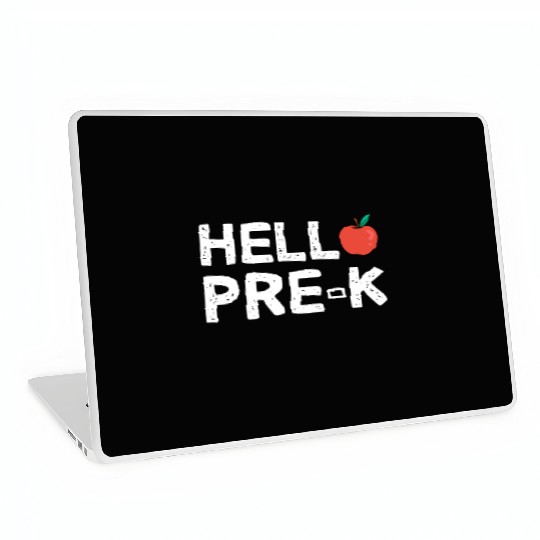 Hello Pre K Back To School Laptop Skins