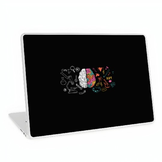 Colorful Brain Science And Art Creative Cool Laptop Skins