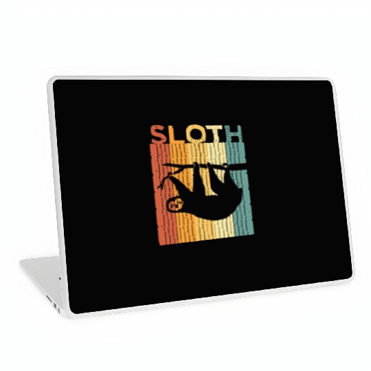 Vintage Sloth 1 Laptop Skins