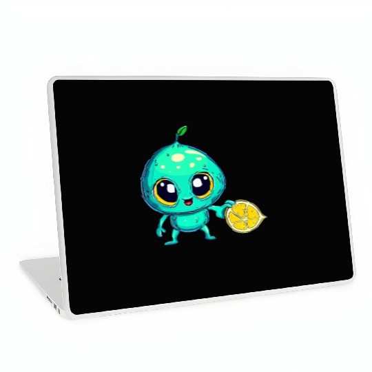 Alien Fruit Magic: Sweet Lemon from Outer Space Laptop Skins