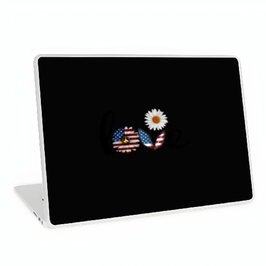 Love daisy solid Laptop Skins