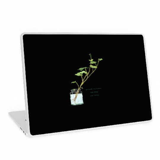 Growth Happens One Step At A Time Laptop Skins