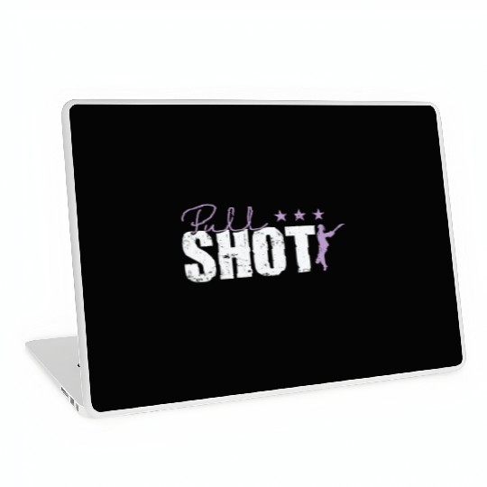 Pull Shot Cricket Laptop Skins