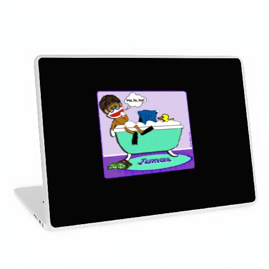 Jumau the Sock Monkey Laptop Skins