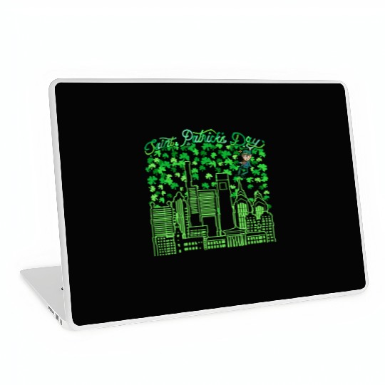 Saint Patrick's Day Philadelphia Pennsylvania Laptop Skins