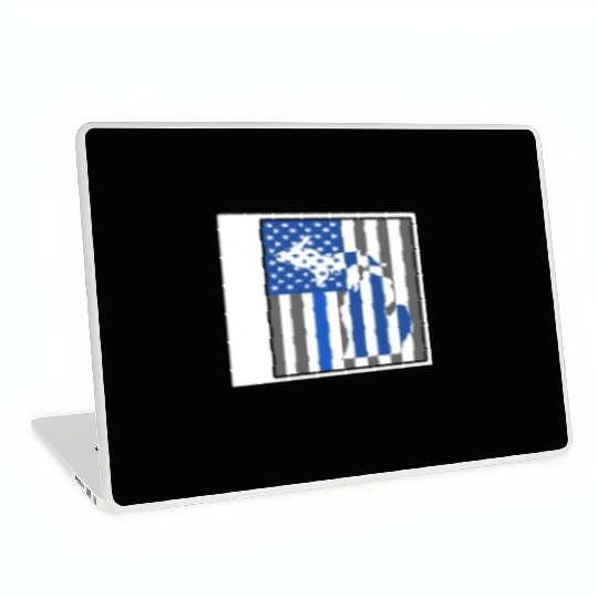 Police Laptop Skins, Michigan State Police Laptop Skins, Detroit