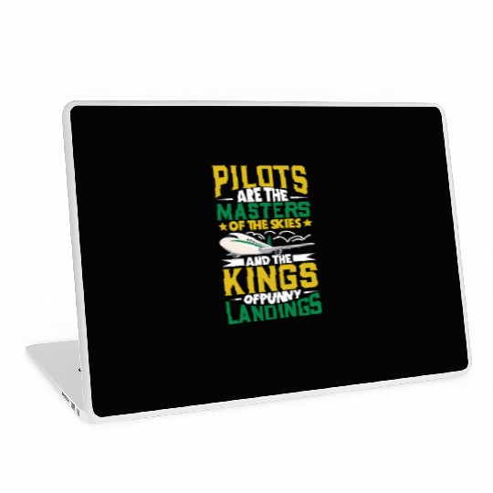 Pilot Aviation Airplane Airline Future Pilots Laptop Skins