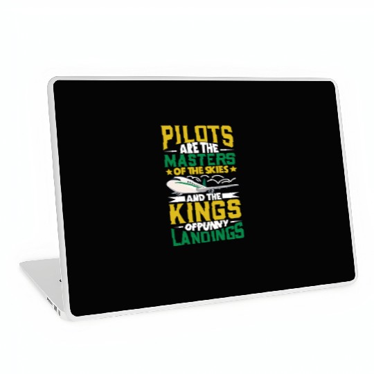 Pilot Aviation Airplane Airline Future Pilots Laptop Skins
