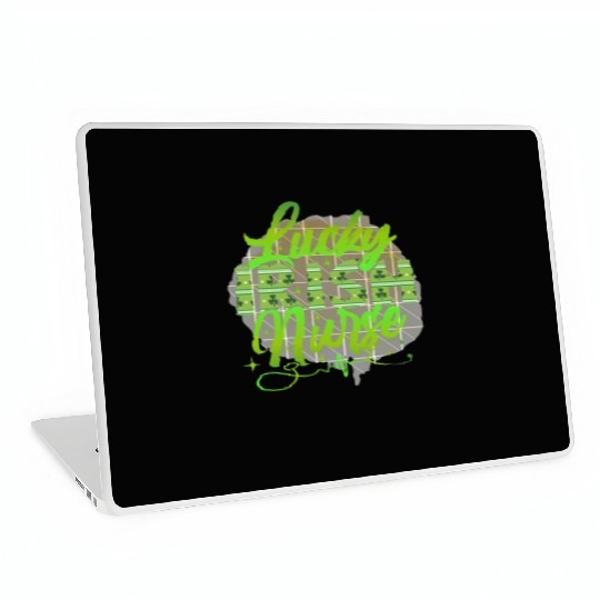 Lucky Irish Nurse Laptop Skins