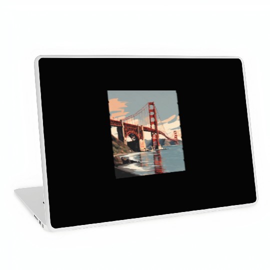 Golden Gate Bridge California Laptop Skins, Golden Gate
