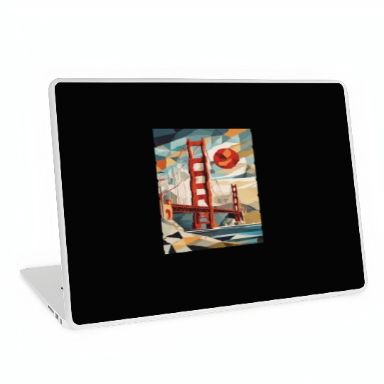 Golden Gate Bridge California Laptop Skins, Golden Gate