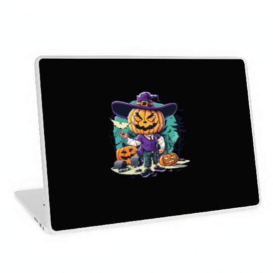 Boy Candy Punppkin Halloween Laptop Skins